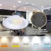 6 Inch LED Recessed Lighting, Power Selectable 22W/15W/10W