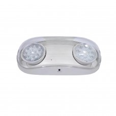 LED Emergency Light, Dual Adjustable Led Heads, Wet Location Rated Exit Lights With 90-Minute Battery Backup, 