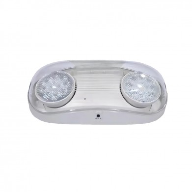 LED Emergency Light, Dual Adjustable Led Heads, Wet Location Rated Exit Lights With 90-Minute Battery Backup, 