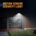  LED Security Lights, 24W Motion Sensor Light, 2400LM Aluminum Motion Sensor Flood Lights, 5000K, CRI>80