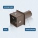 Tenon Adapter For 4 Inch Square Pole Mount With 2-3/8 Inch Vertical Tenon