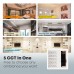 Ultra-Thin LED Recessed Ceiling Light With Junction Box, 2700K/ 3000K/ 3500K/ 4000K/ 5000K 5CCT Selectable